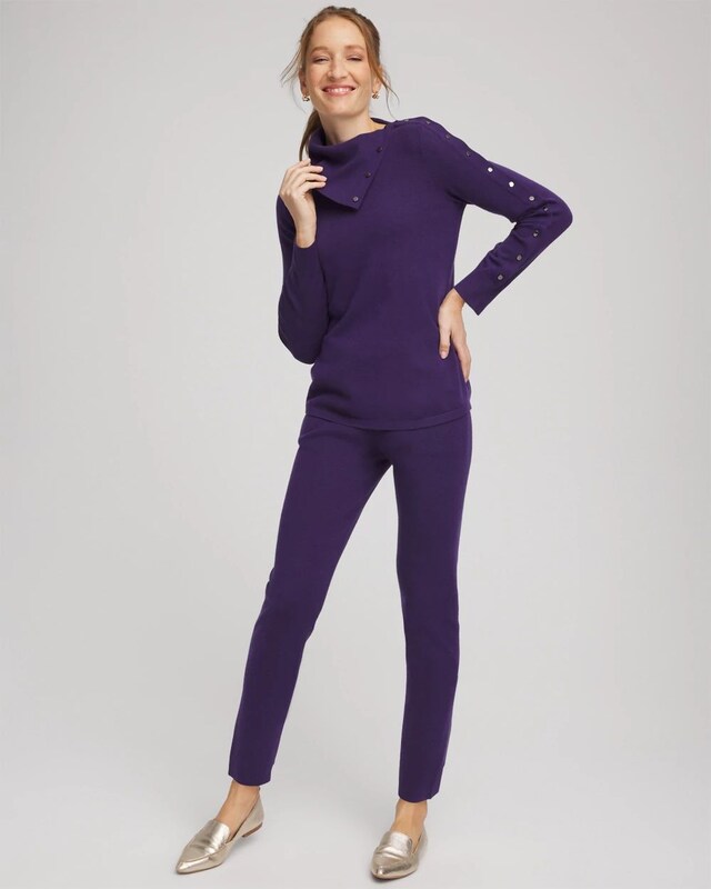 Zenergy Luxe Envelope Neck Sweater - image 2